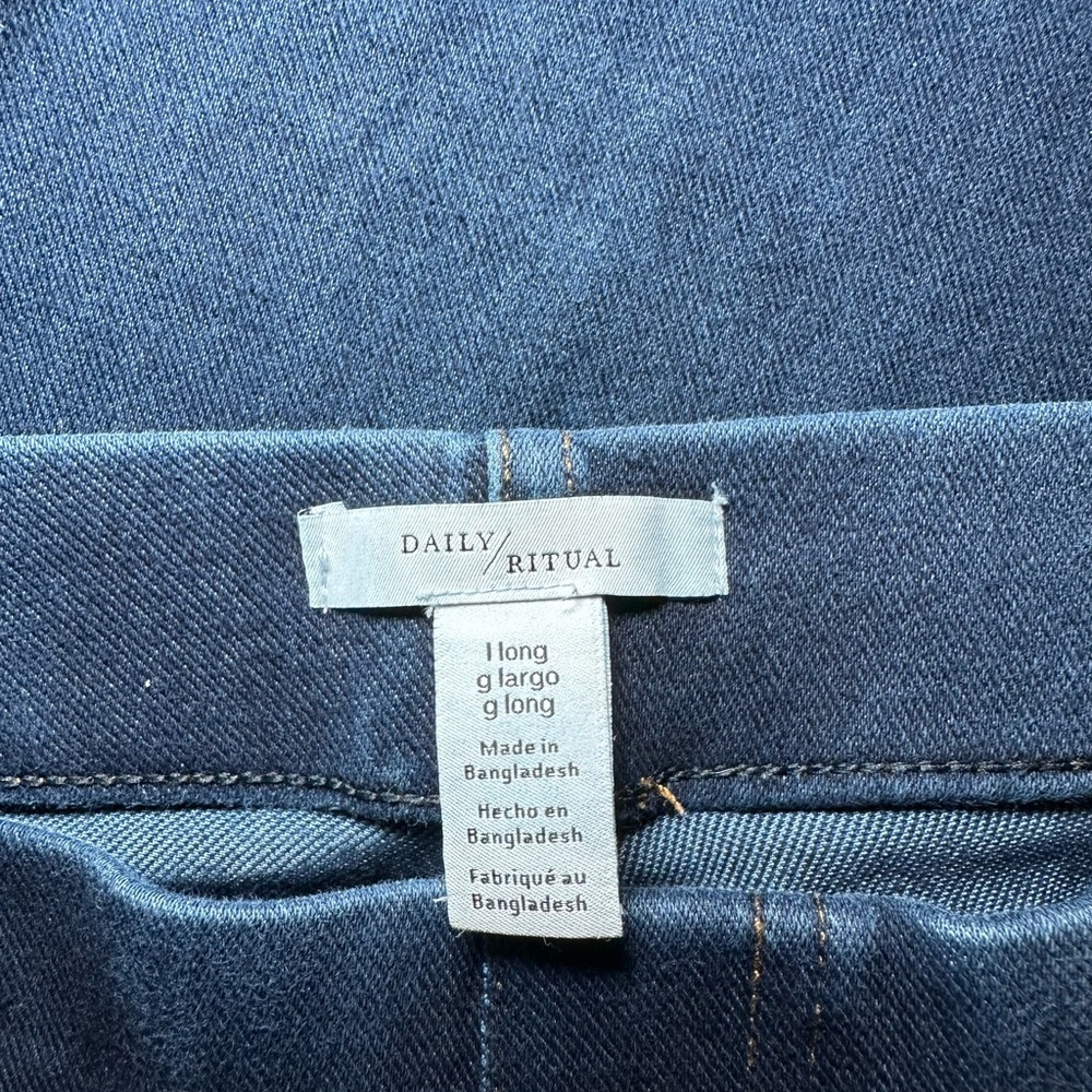Daily Ritual Skinny Jeggings Jeans L Long - Picture 3 of 3